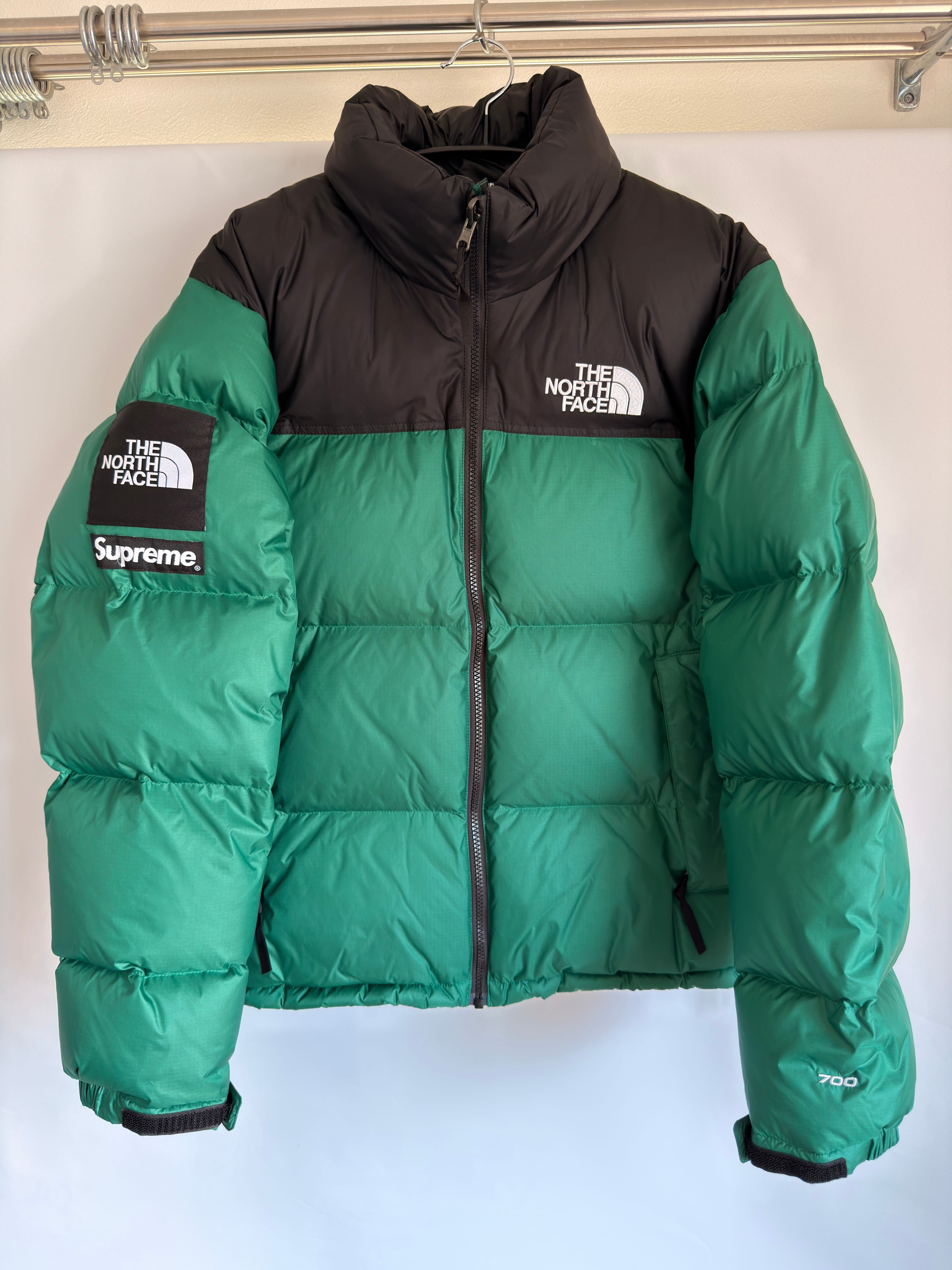 Supreme x The North Face Nuptse Jacket "Green"