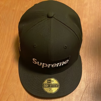 Supreme Championship Box Logo New Era "Black"