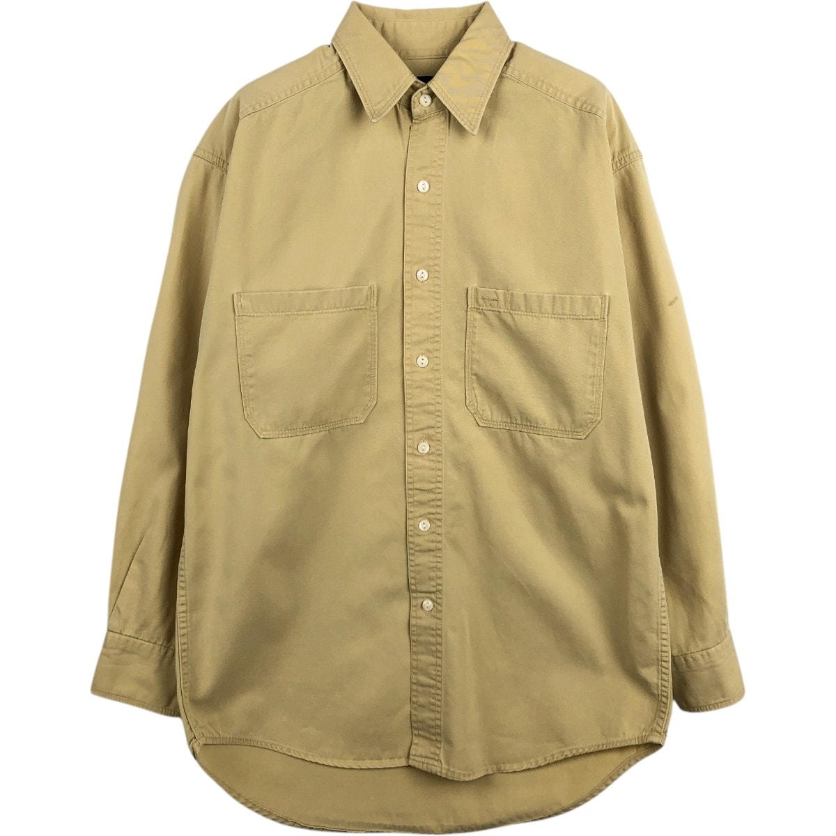 古着 90年代 ギャップ GAP オールドギャップ 長袖 コットンシャツ メンズS相当 ヴィンテージ/eaa676862