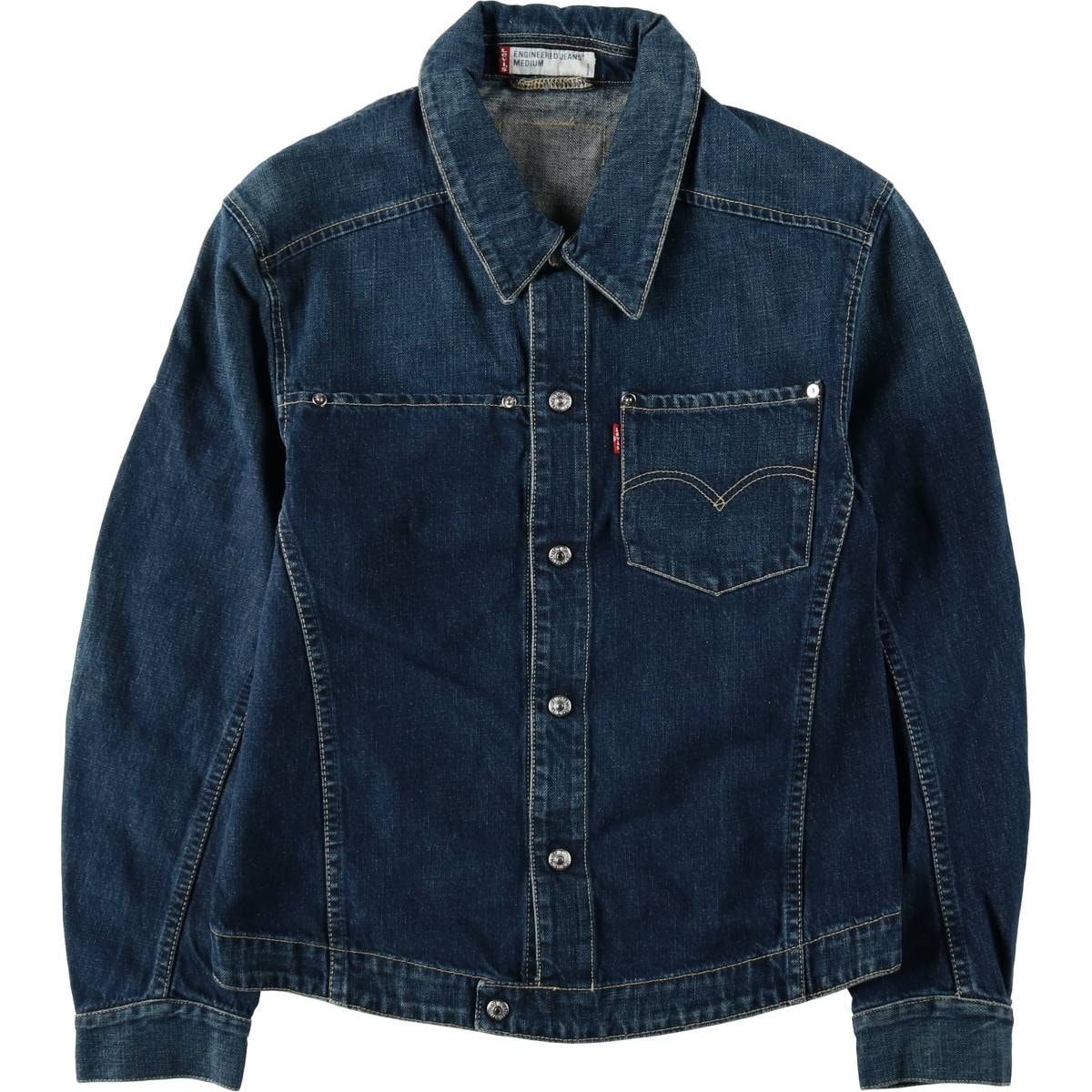 古着 00年代 リーバイス Levi's ENGINEERED エンジニアード ユーロモデル 70100-1651 デニムジャケット メンズM相当/eaa632509
