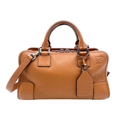 LOEWE ロエベ アマソナ28 2WAY ハンドバッグ
ミニボストン ライトキャラメル レザー キャンバス ブラウン レディース
【中古】
