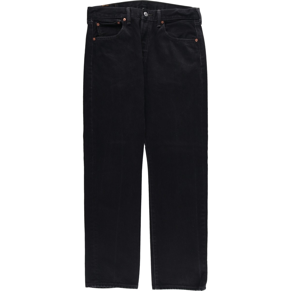 古着 リーバイス Levi's 501 ブラックデニム ストレートデニムパンツ メンズw34相当/eaa607634