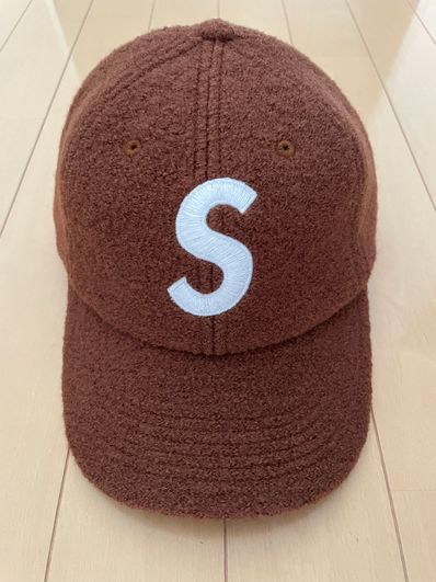Supreme Boiled Wool S Logo 6-Panel "Brown"