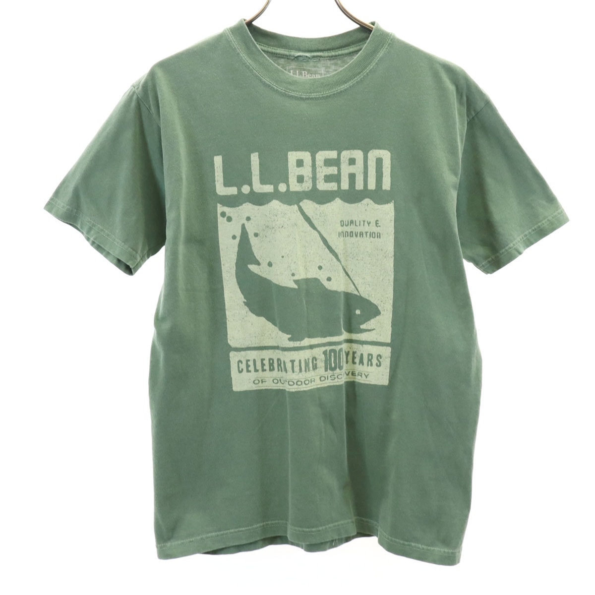 L.L.Bean エルエルビーン 半袖 Tシャツ M グリーン系