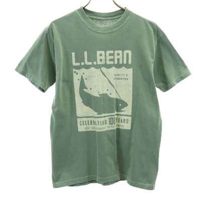 L.L.Bean エルエルビーン 半袖 Tシャツ M グリーン系