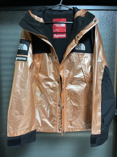 Supreme x The North Face Metallic Mountain Parka "Pink"