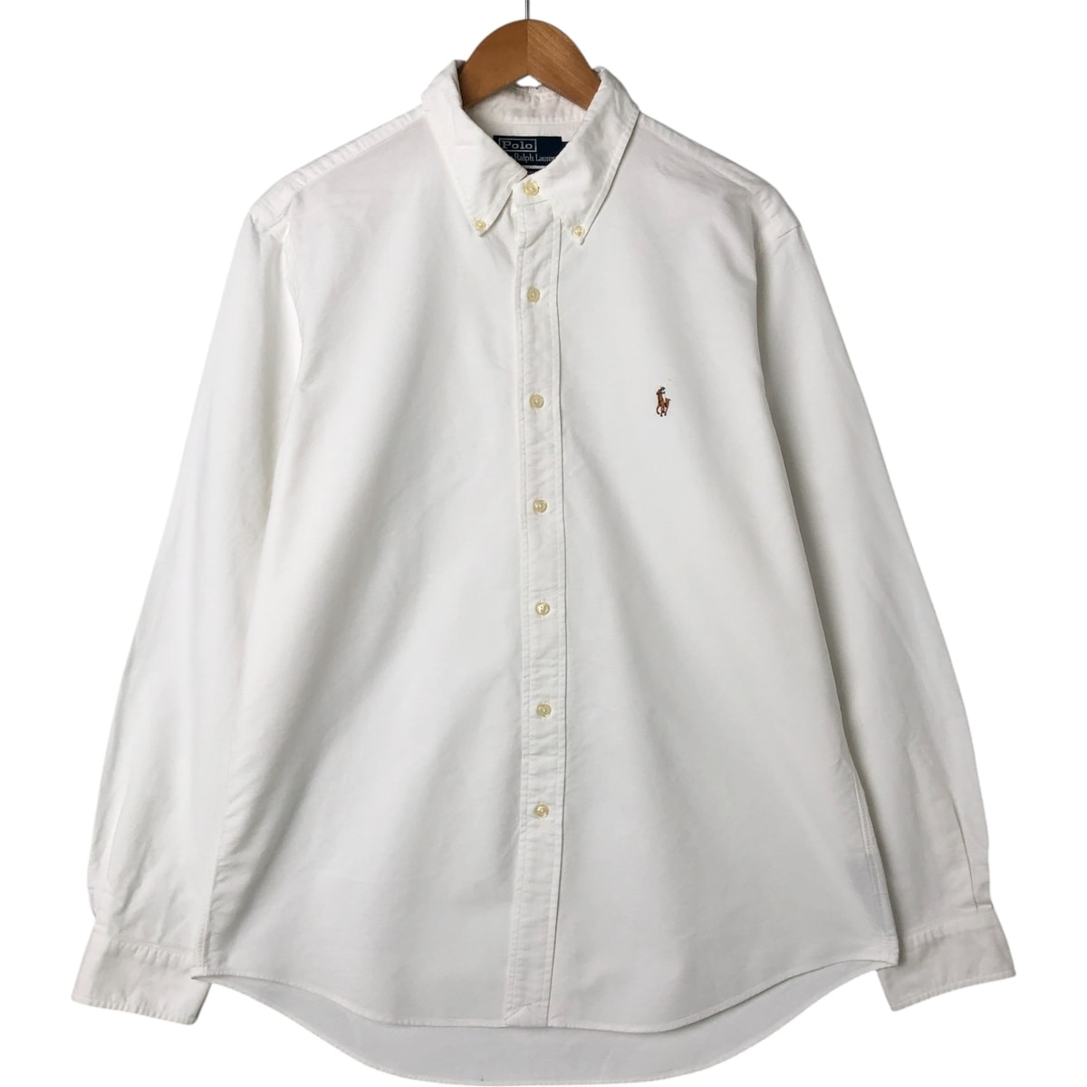 古着 ラルフローレン Ralph Lauren POLO by Ralph Lauren 長袖 ボタンダウンシャツ メンズL相当/eaa548397