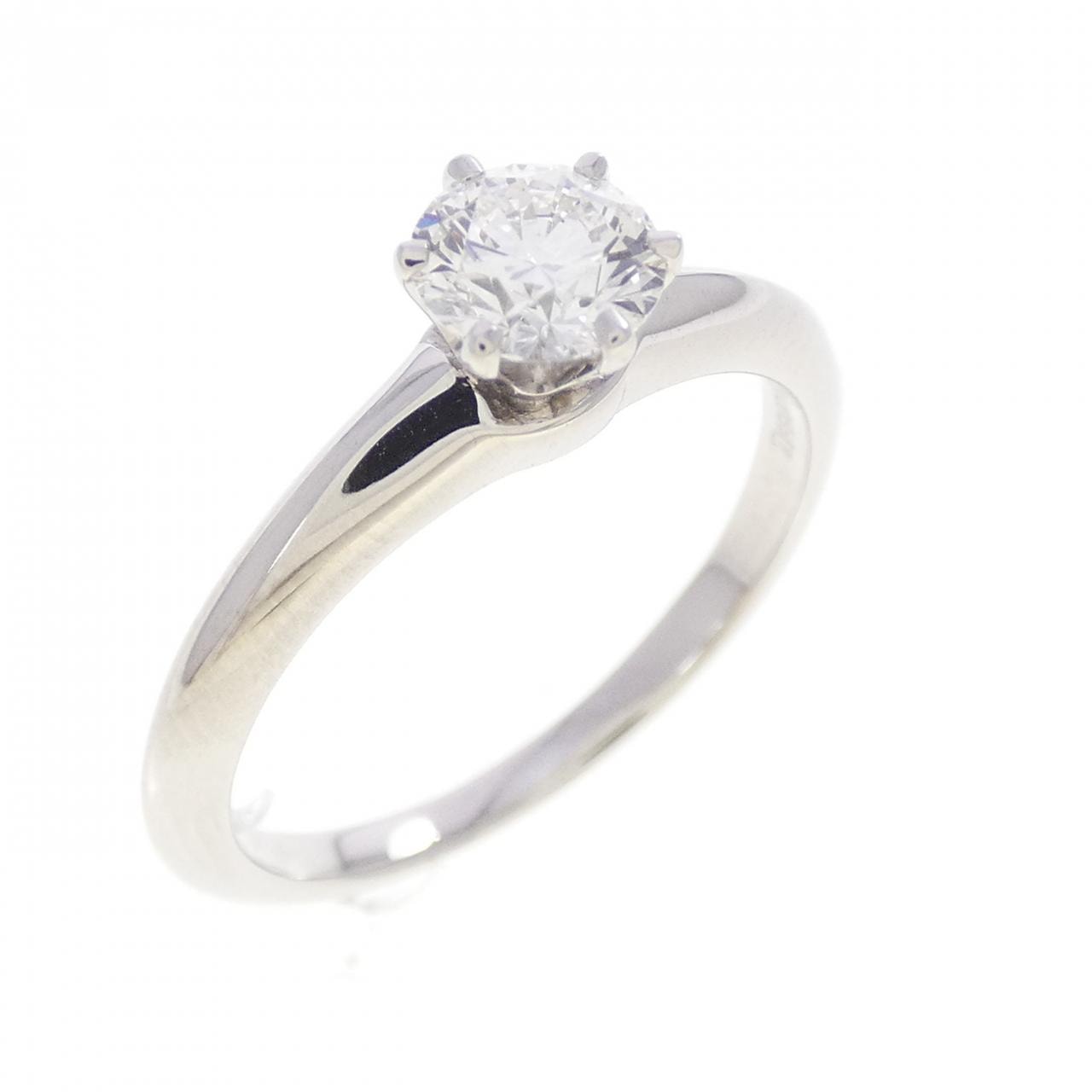 ティファニー クラシックソリティア リング 0.45CT