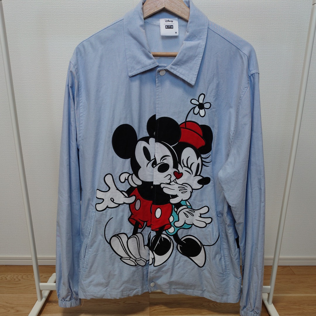 Kith x Disney Mickey & Friends Oxford Coaches Jacket "Equilibrium"
