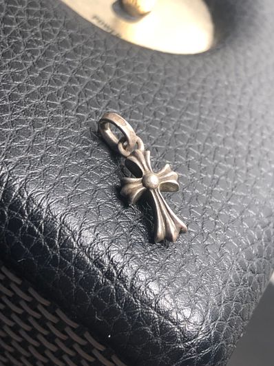 Chrome Hearts CH Cross Baby Fat Charm "Silver"
