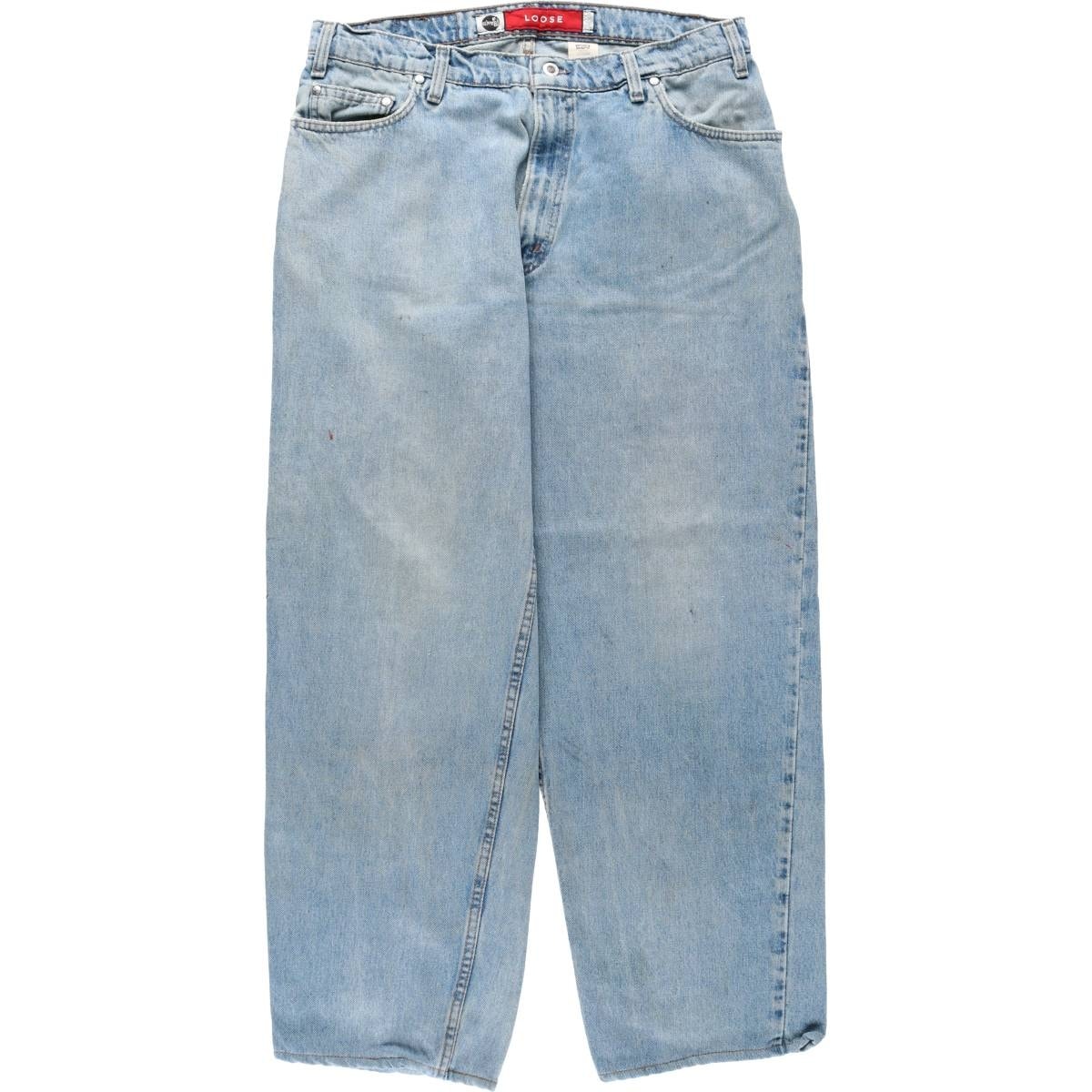 古着 90年代 リーバイス Levi's SILVER TAB シルバータブ LOOSE ルーズ テーパードデニムパンツ USA製 メンズw36相当 ヴィンテージ/eaa632327