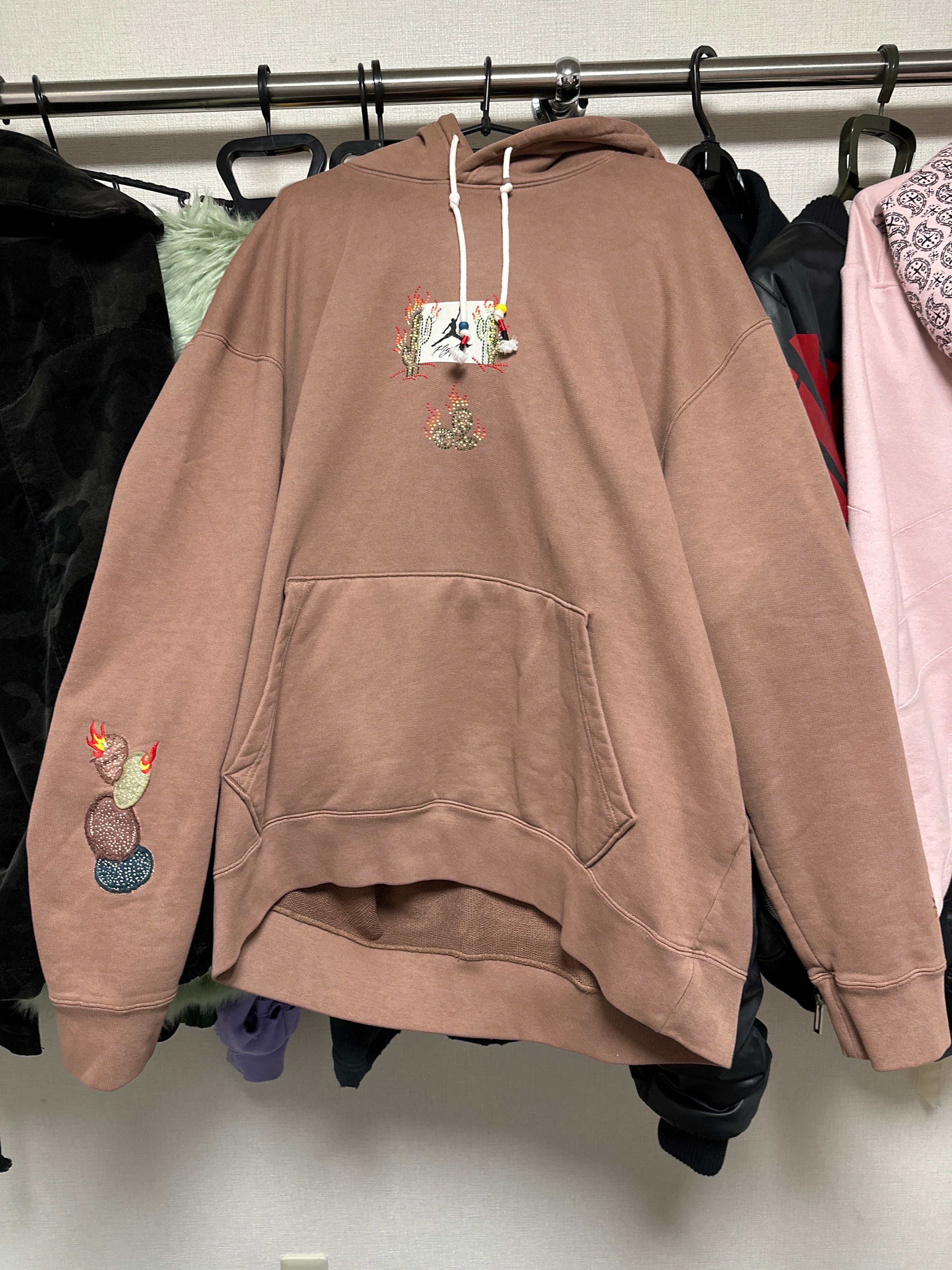 Travis Scott x Air Jordan Brand M J TS Hoodie "Archaeo Brown"