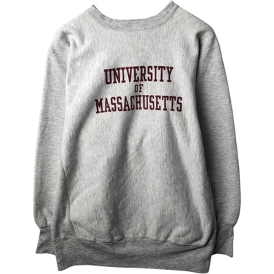 古着 90年代 チャンピオン リバースウィーブ 刺繍タグ カレッジスウェットシャツ トレーナー USA製 メンズXL相当 ヴィンテージ/eaa635724