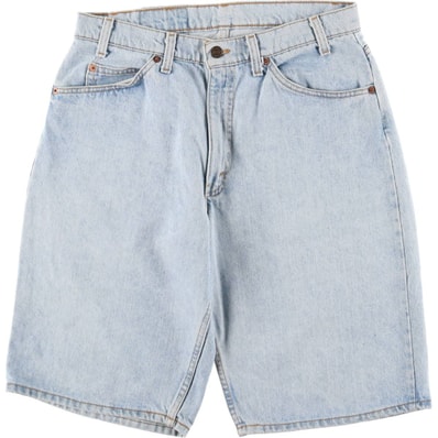古着 90年代 リーバイス Levi's 35560-1734 オレンジタブ デニムショーツ ハーフパンツ USA製 メンズw33相当 ヴィンテージ/eaa563967