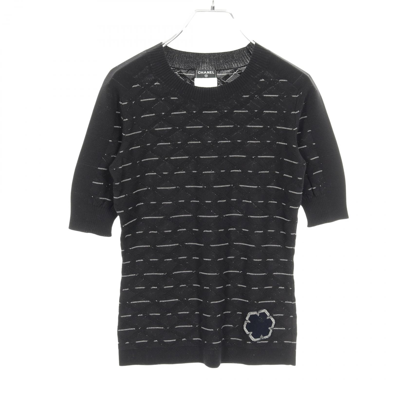 やや傷や汚れあり】シャネル CHANEL ココマーク サマー ニット 衣料品