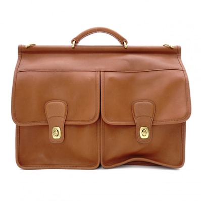 COACH コーチ オールド コーチ ビジネスバッグ レザー ブラウン メンズ