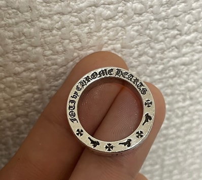 Chrome Hearts 6mm Spacer Ring Harristeeter "Silver"
