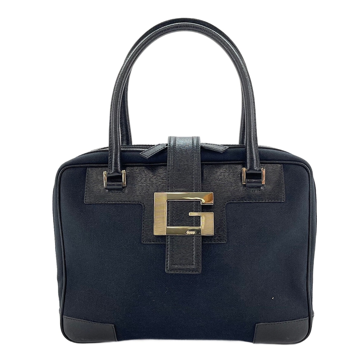 グッチ GUCCI キャンバス ハンドバッグ【中古】