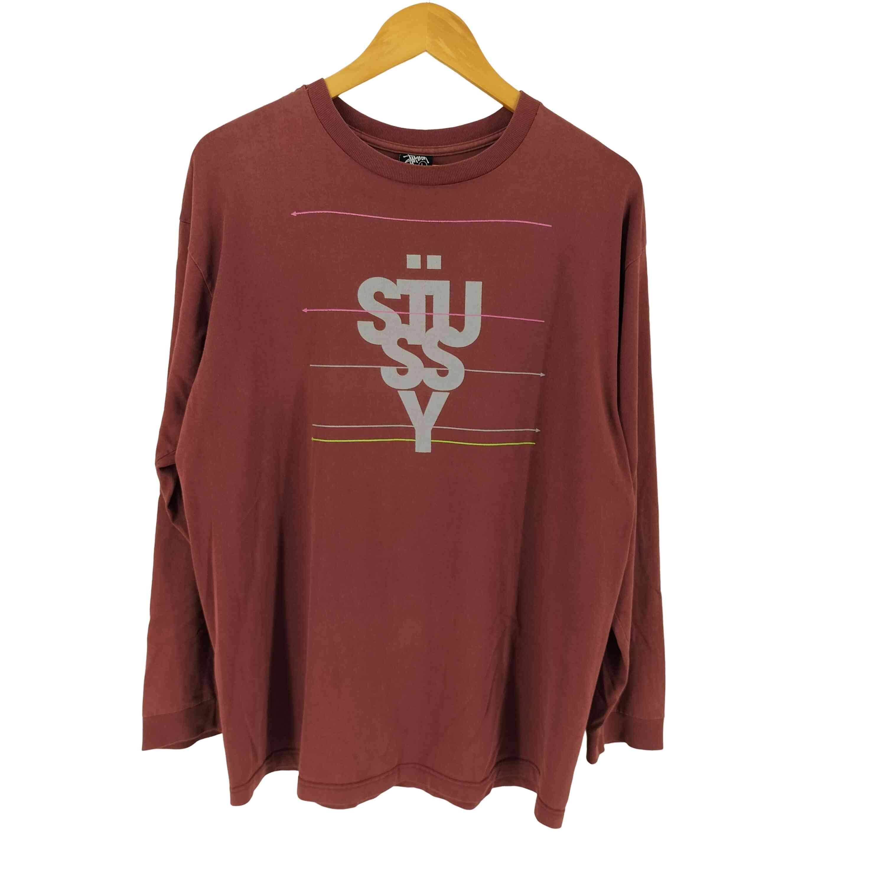 00s メキシコ製 プリントクルーネックL/S Tシャツ【1142820079503】