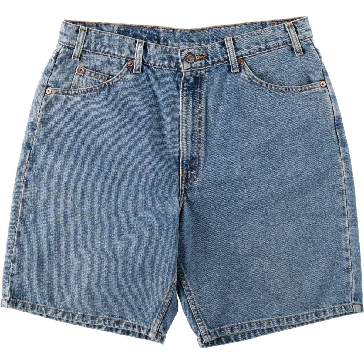 古着 90年代 リーバイス Levi's 550 RELAXED FIT オレンジタブ デニムショーツ ショートパンツ メンズw35相当 ヴィンテージ/eaa653518
