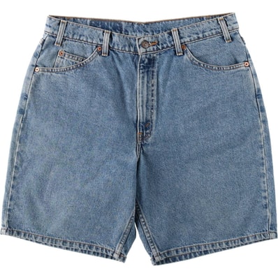 古着 90年代 リーバイス Levi's 550 RELAXED FIT オレンジタブ デニムショーツ ショートパンツ メンズw35相当 ヴィンテージ/eaa653518