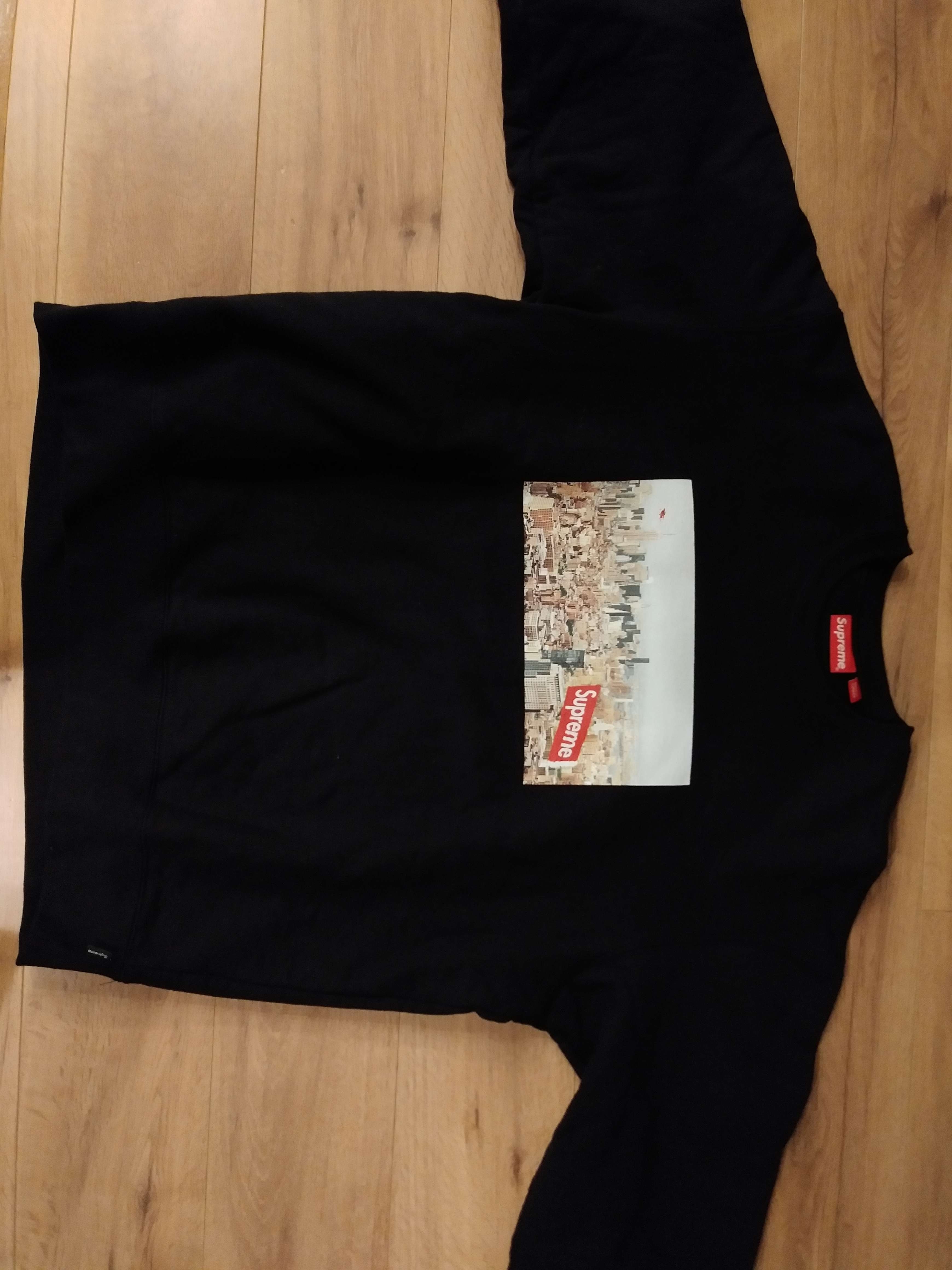 Supreme Aerial Crewneck "Black"