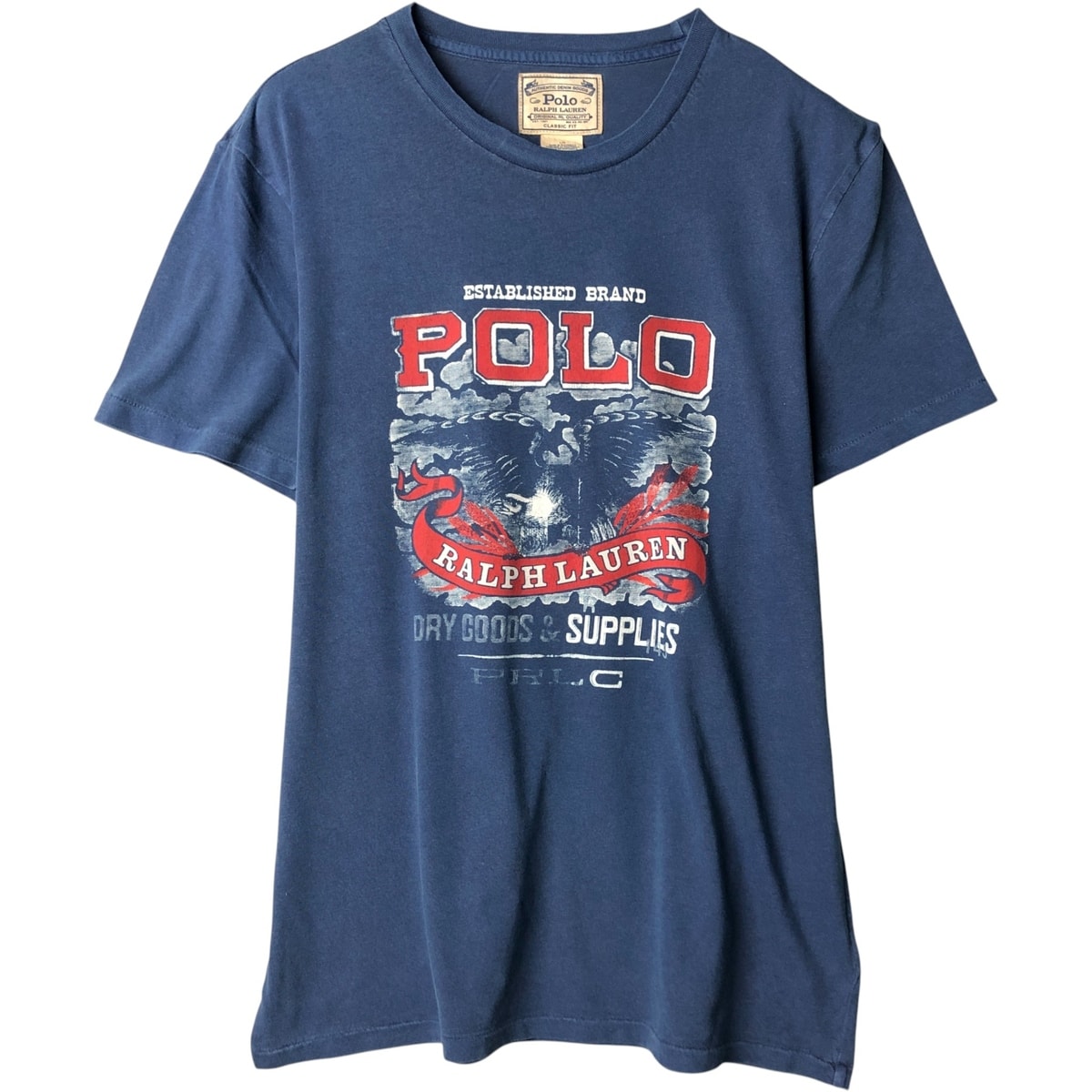 古着 ラルフローレン Ralph Lauren POLO RALPH LAUREN CLASSIC FIT 半袖 プリントTシャツ メンズL相当/eaa589453