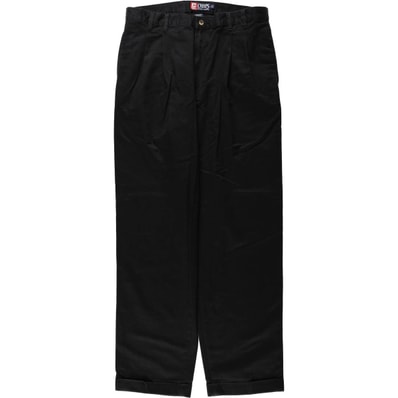 古着 ラルフローレン Ralph Lauren CHAPS チャップス ツータック チノパンツ メンズw34相当/eaa679073