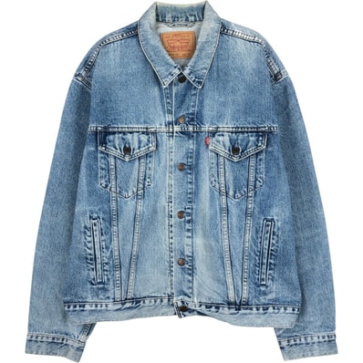 古着 90年代 リーバイス Levi's 70503-0216 デニムジャケット Gジャン メンズXXL相当 ヴィンテージ/eaa663749
