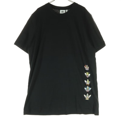 未使用 adidas アディダス 田名網敬一 コラボ 両面プリント 半袖 Tシャツ 2XO ブラック