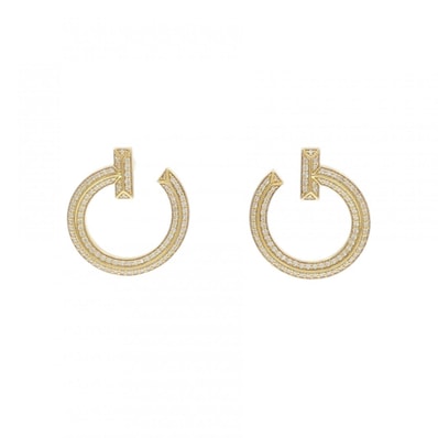 ティファニー Tワン ピアス 0.48CT