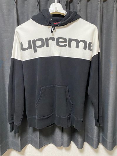 Supreme KAWS Chalk Logo Hooded Sweatshirt "Black"(2021)