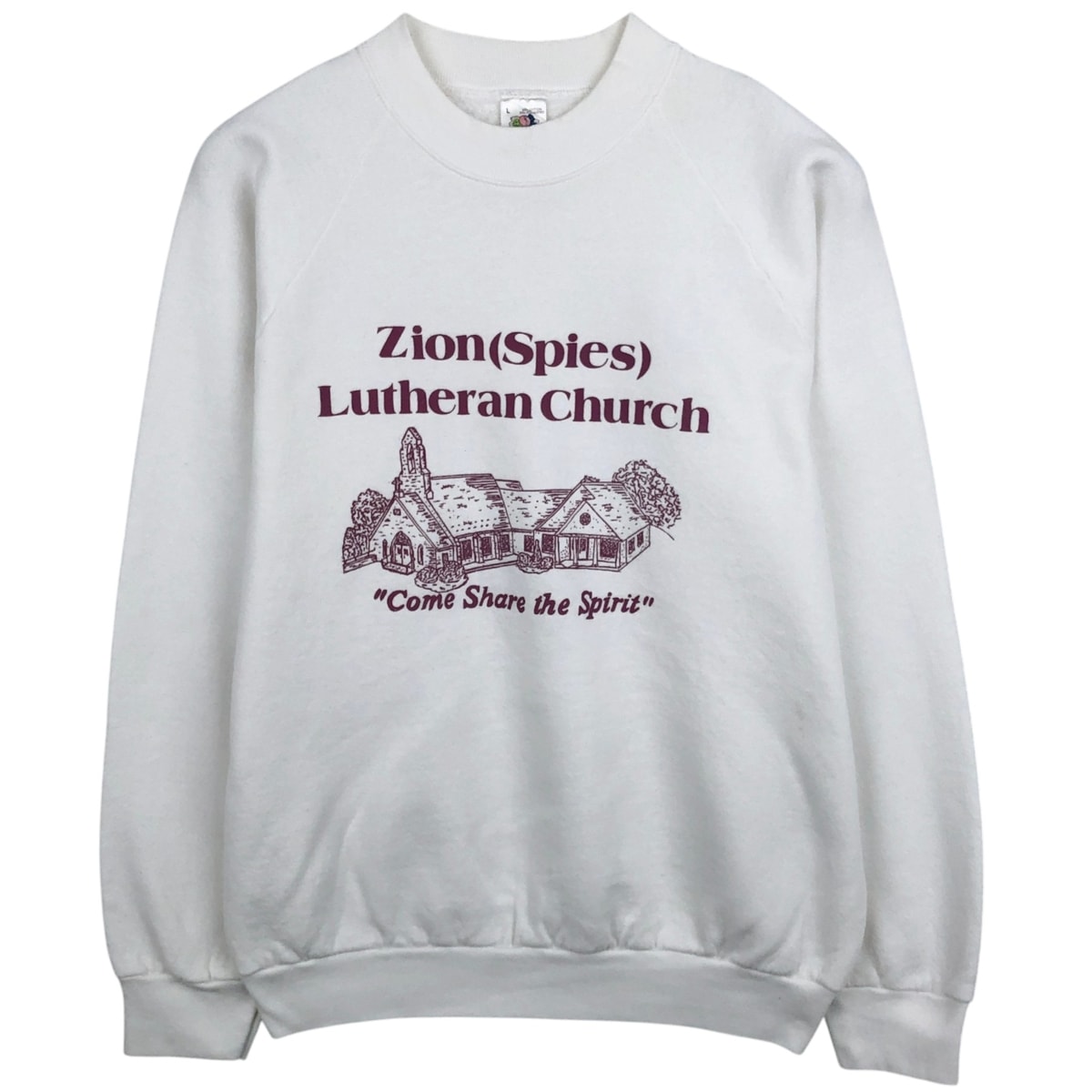 古着 90年代 フルーツオブザルーム FRUIT OF THE LOOM プリントスウェットシャツ トレーナー USA製 メンズL相当 ヴィンテージ/eaa629870