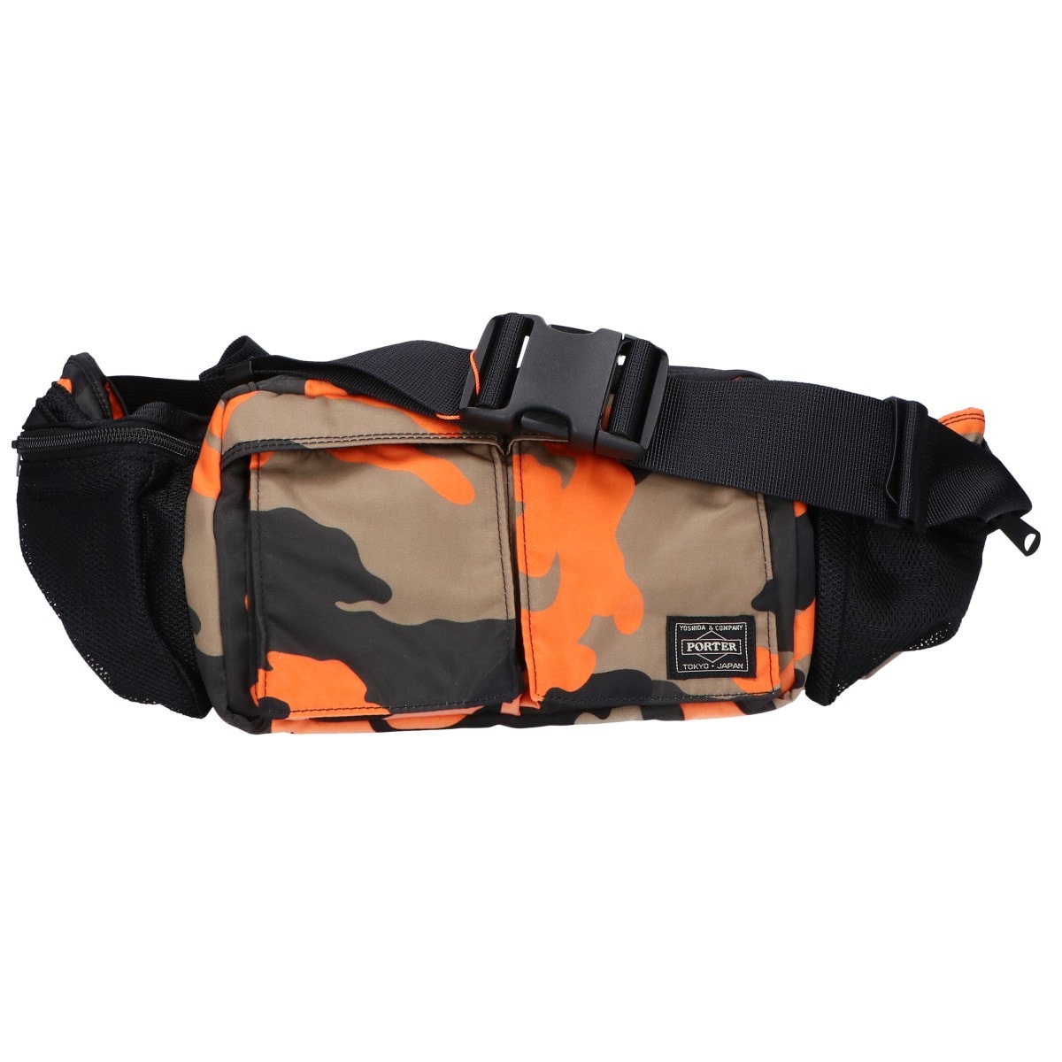 ポーター 【新品同様】384-05757 PS CAMO WAIST BAG ピーエス カモ