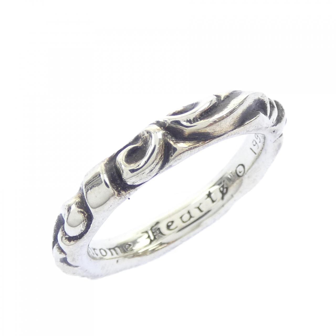 クロムハーツ CHROME HEARTS SCROLL BAND 207009018SLVXXX001 RING
