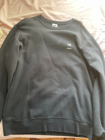 Supreme x The North Face Mountain Crewneck Sweatshirt "Black"