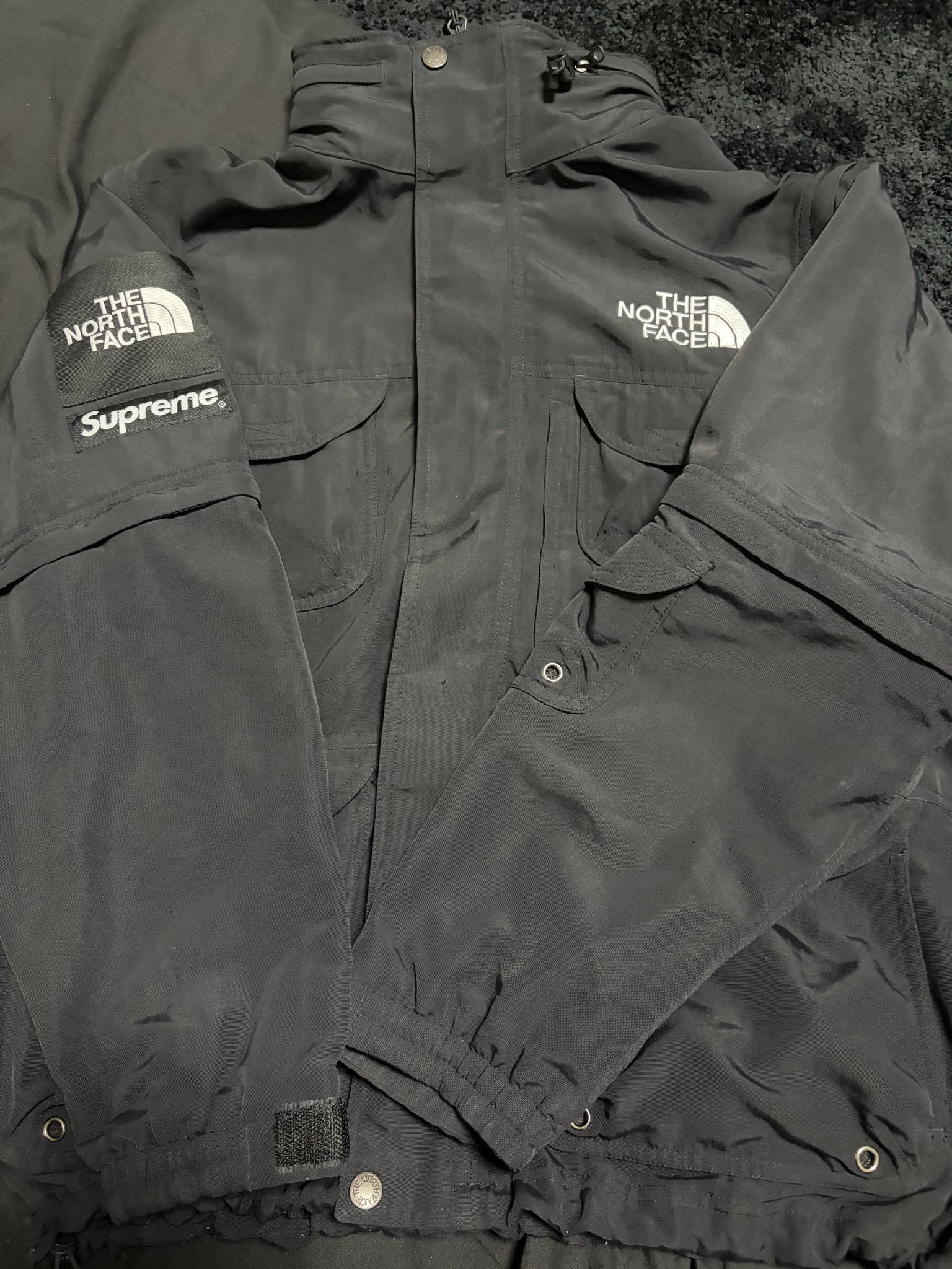 Supreme x The North Face Trekking Convertible Jacket "Black"