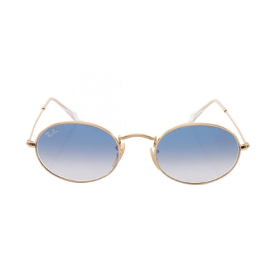 レイバン Ray-Ban ラウンド サングラス 衣料品 GP / プラスチック レディース ゴールド系 / ブルー系 RB3447N 【中古】
