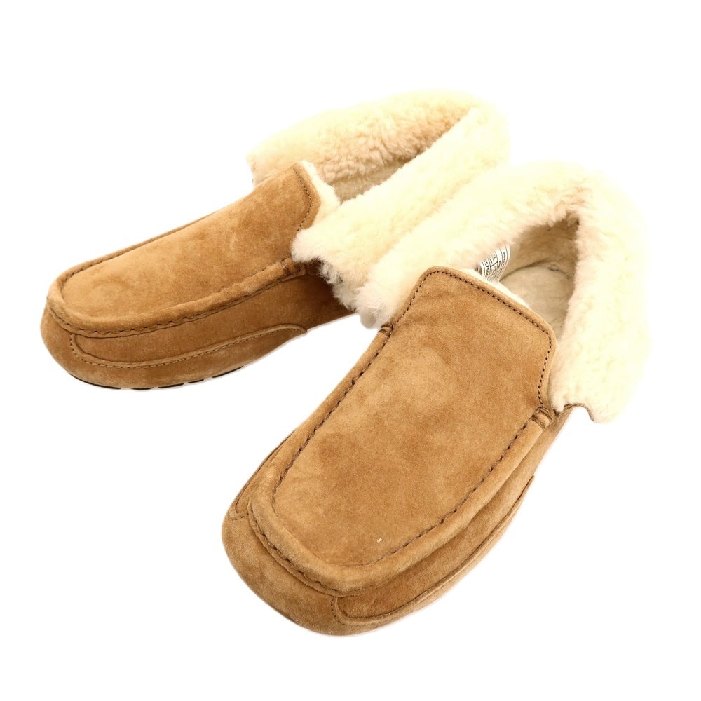 【中古】アグ UGG GRANTT ローファー ブラウン【サイズ25】【メンズ】