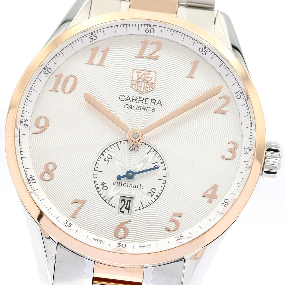 ☆美品  タグホイヤー カレラ  WAS2151 自動巻き メンズ 【中古】