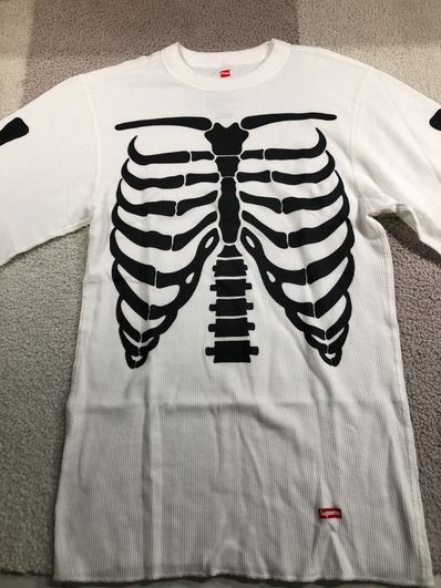 Supreme / Hanes Bones Thermal Crew (1 Pack) "Natural"(21FW)