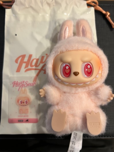 POP MART THE MONSTERS (LABUBU) Have a Seat Plush Series DADA