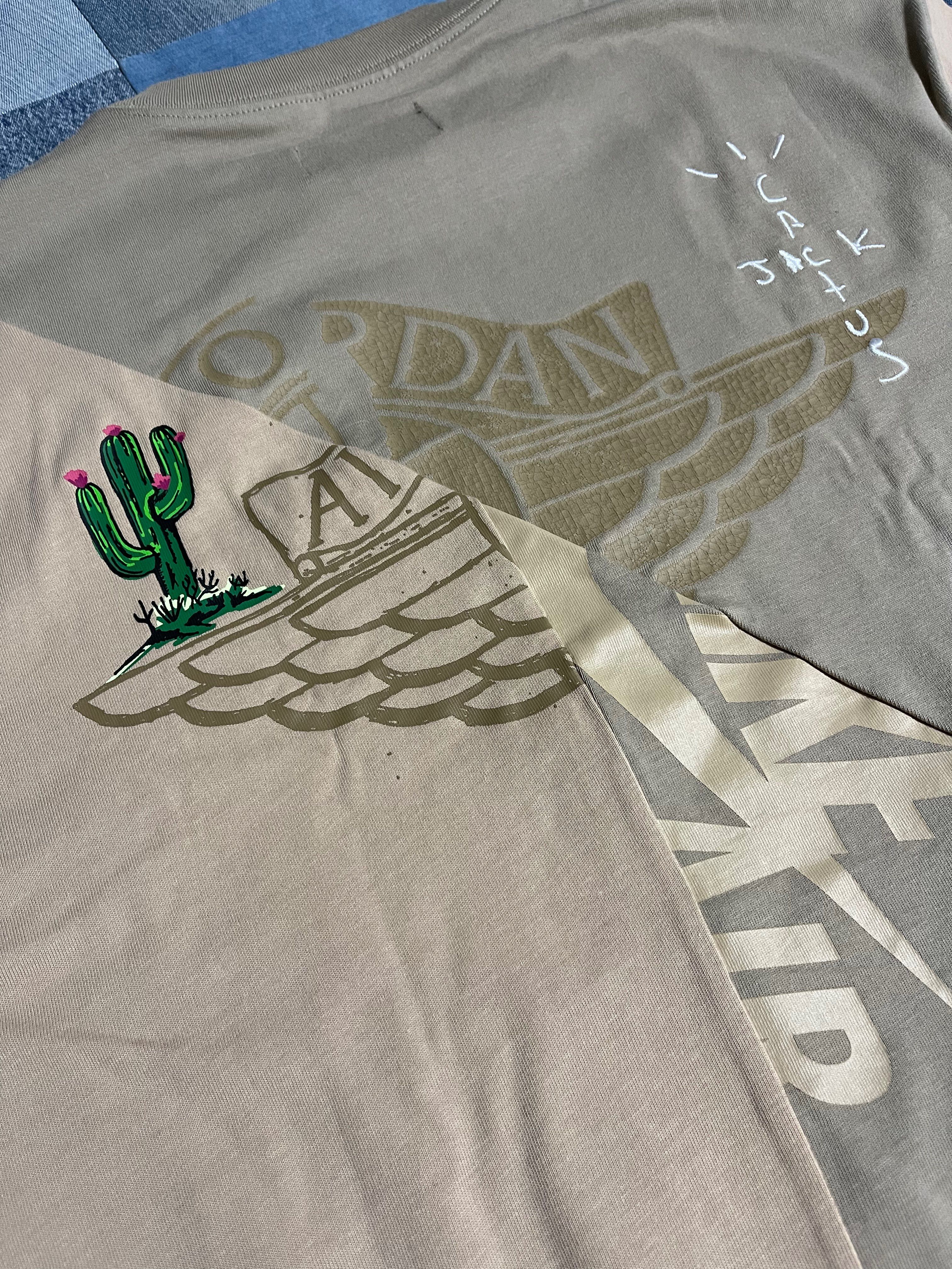 Air Jordan x Travis Cactus Jack T-Shirt "Khaki Desert"