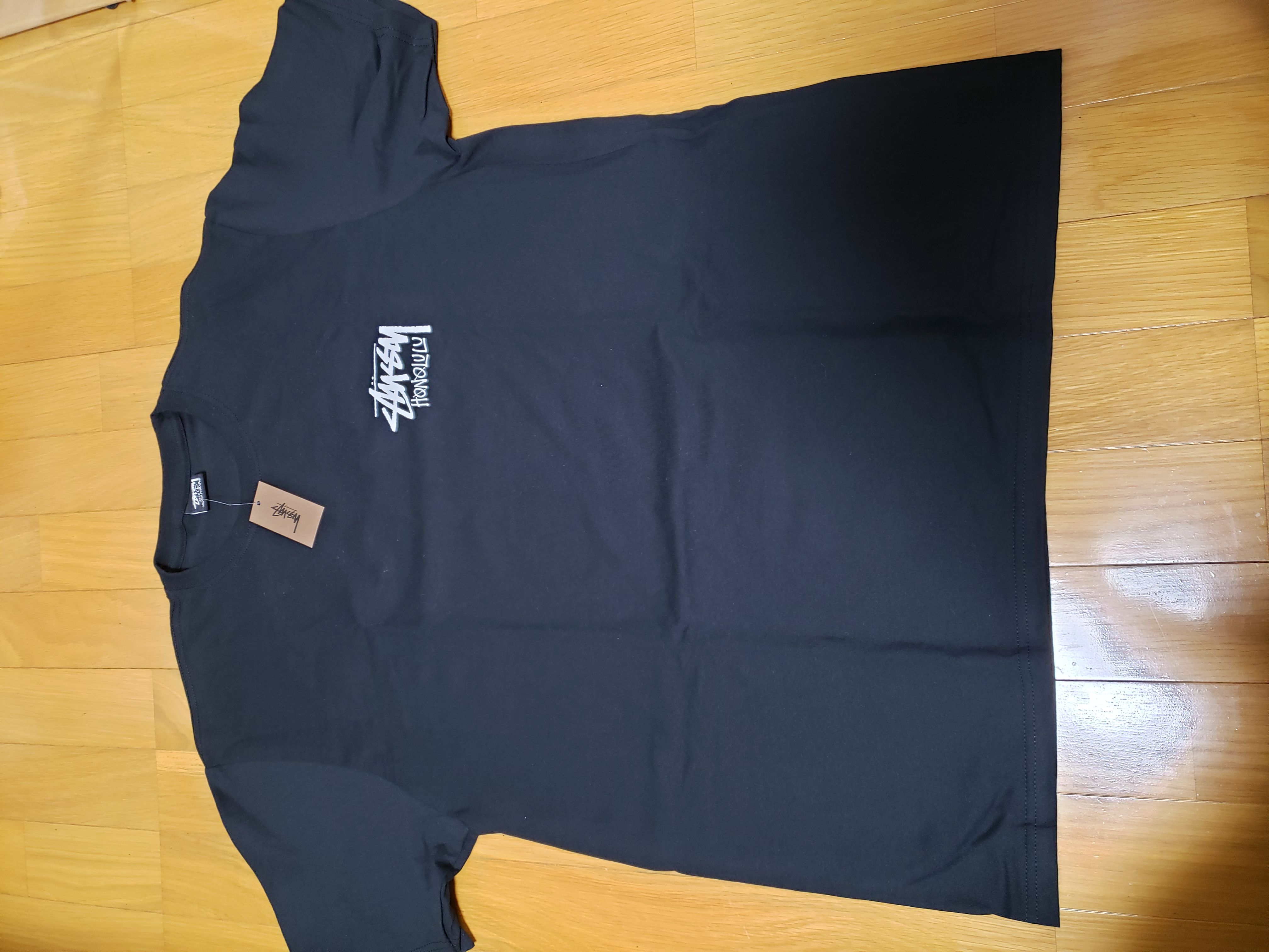 Stussy Stock Honolulu Tee "Black"