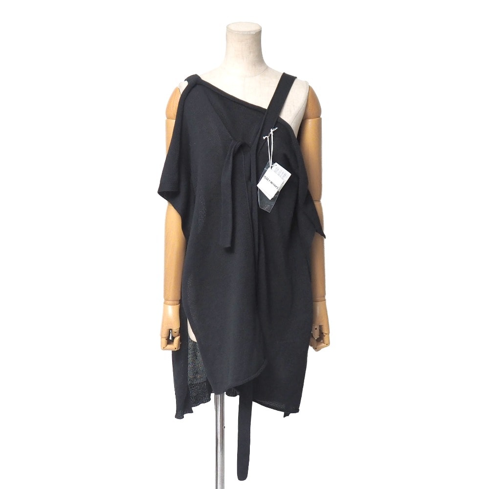 ■未使用品■2025SS■ISSEY MIYAKE イッセイミヤケ BUTTONED DRAPE KNIT ニット サイズ2 コットンニット トップス 20260209/RA7654