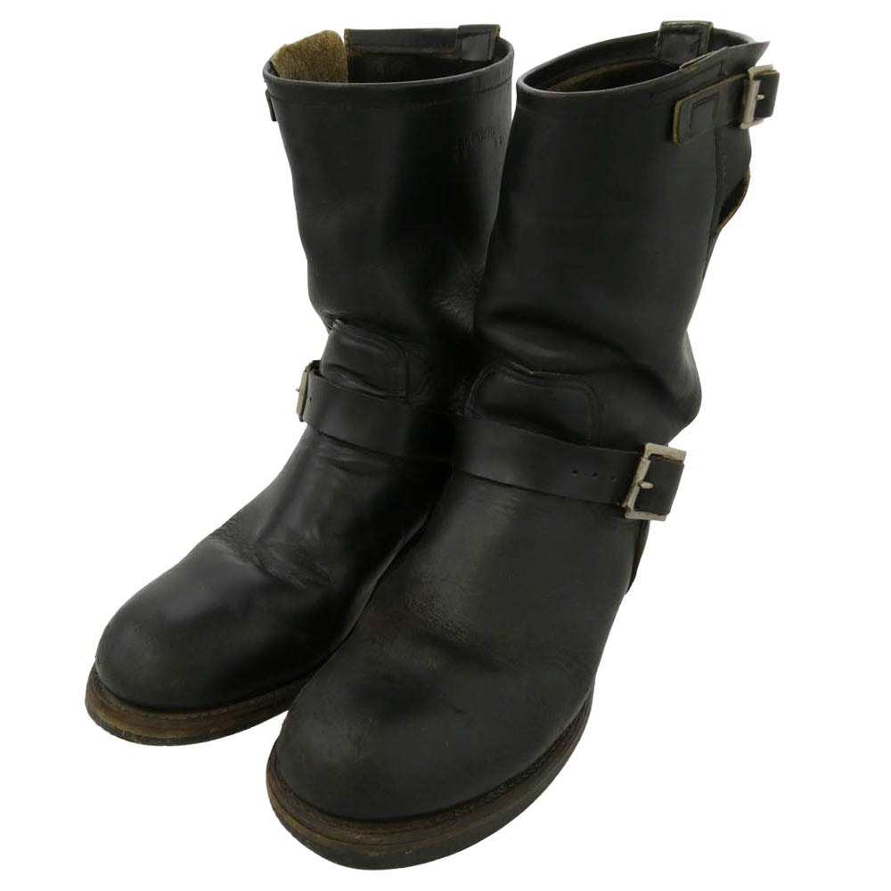 RED WING レッドウィング 8270 PT91 90s Engineer Boots ナイフポケット エンジニア ブーツ ブラック系【中古】