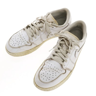 【中古】ナイキ NIKE AIR JORDAN 1 LOW G DD9315-101 レザー スニーカー ホワイト【サイズ29】【メンズ】