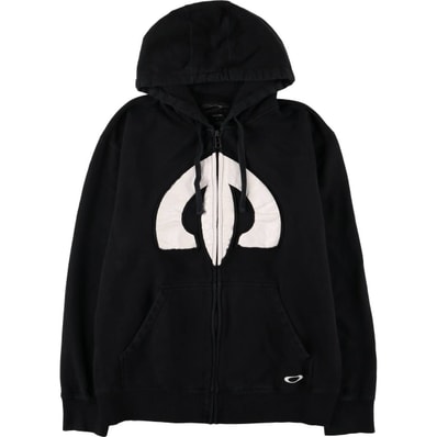 古着 オークリー OAKLEY スウェットフルジップパーカー メンズL相当/eaa579273