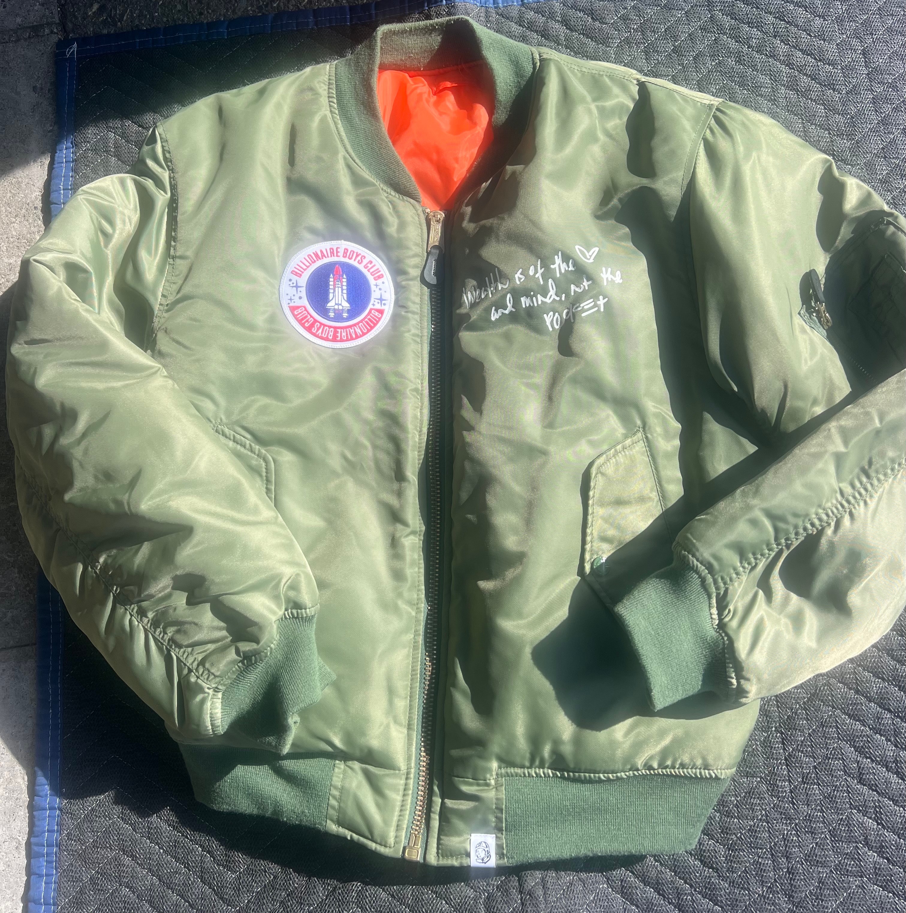 BILLIONAIRE BOYS CLUB MA-1 Mサイズ美品