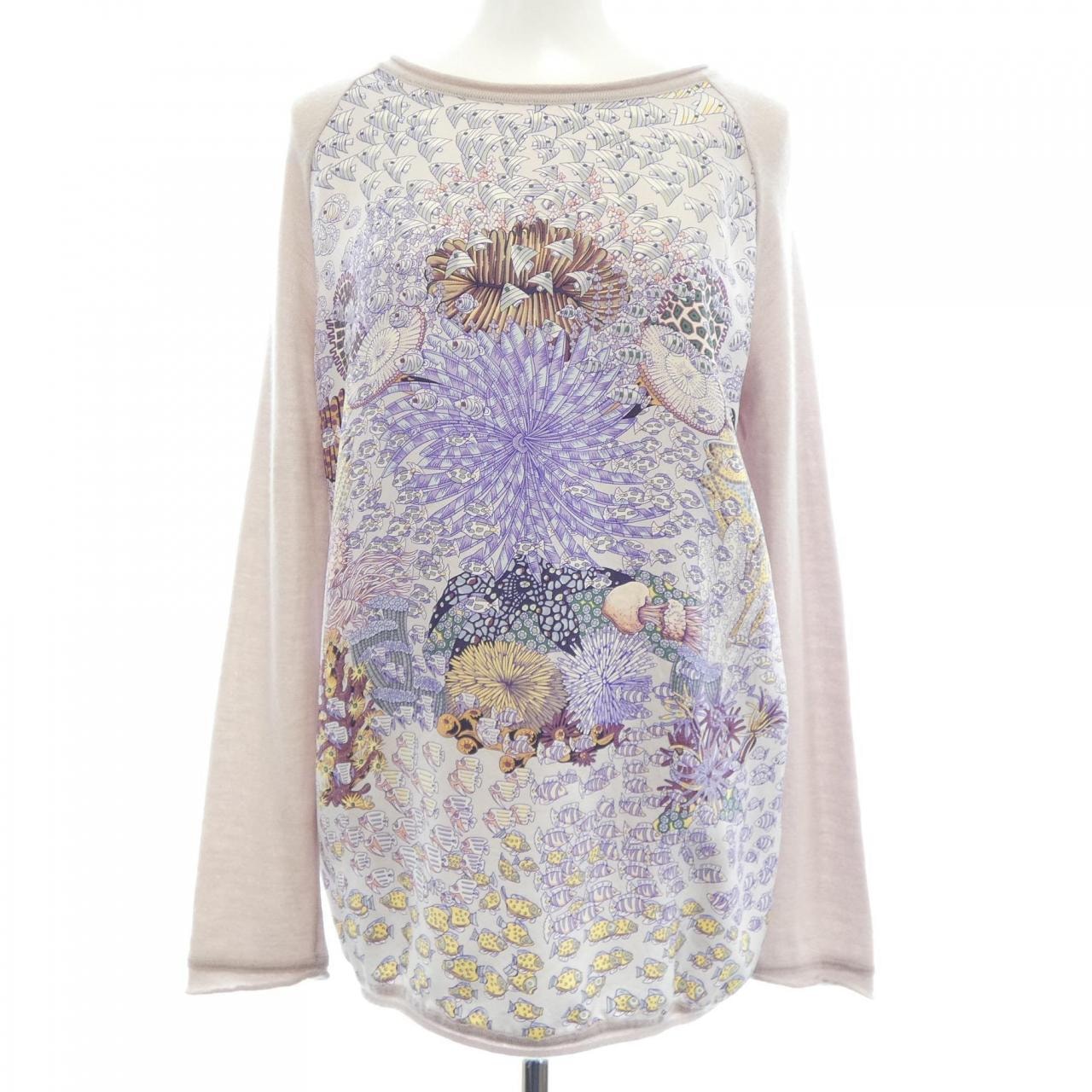 【ヴィンテージ】エルメス HERMES RENCONTRE OCEANE ツイルレーヌ. ニット